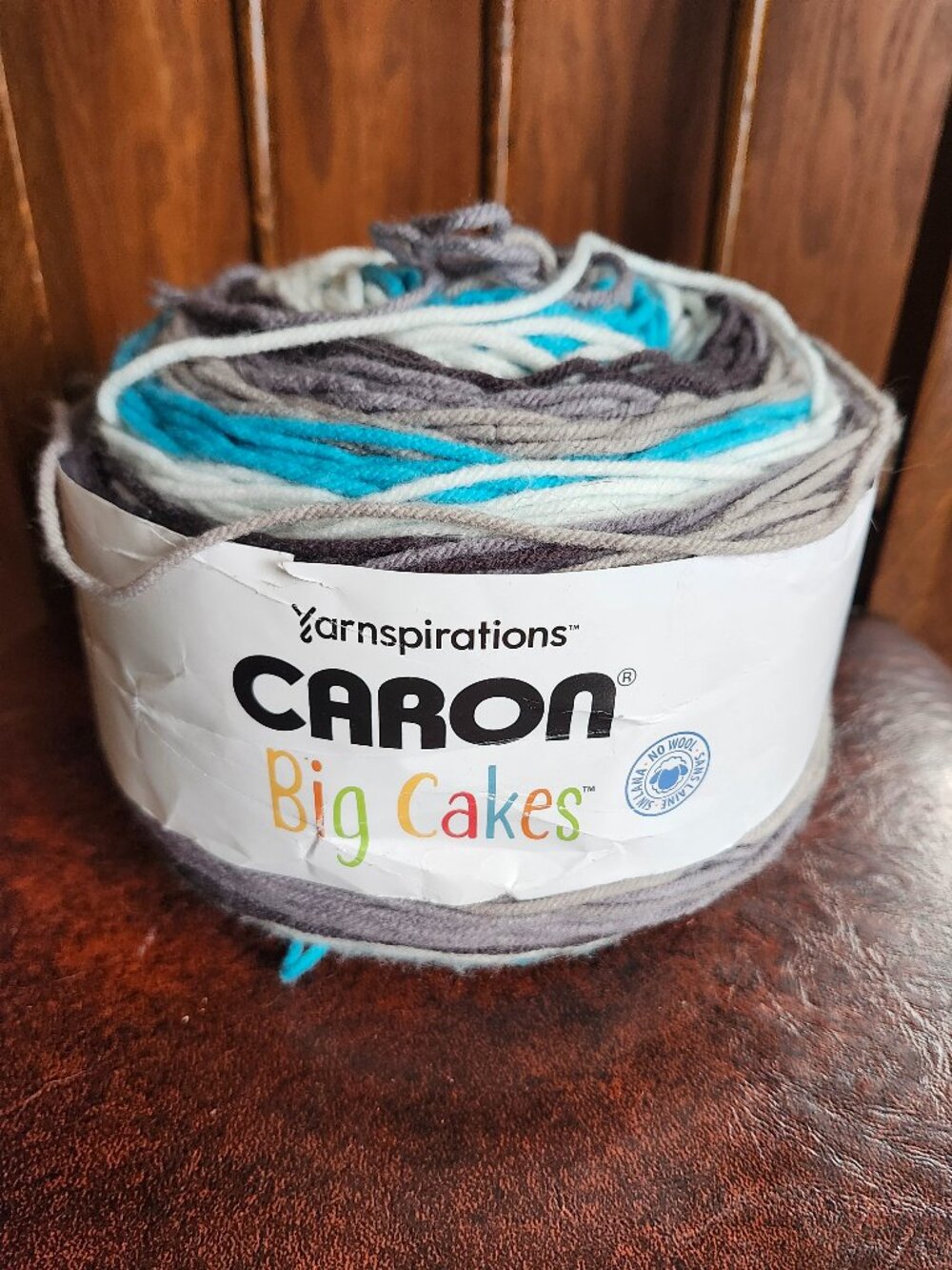 Caron Big Cakes 100% Acrylic Yarn in the colour Cake Pop